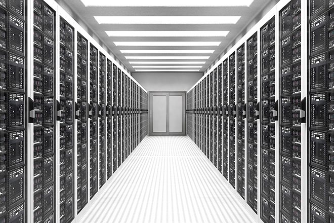 Servers in Data Center