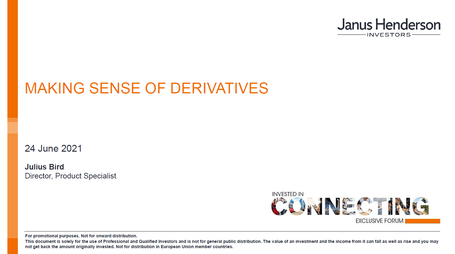 Derivatives presentation