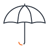Disruption Umbrella Icon