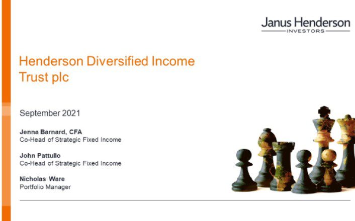 Henderson Diversified Income Trust – Fund Manager 2021 AGM presentation