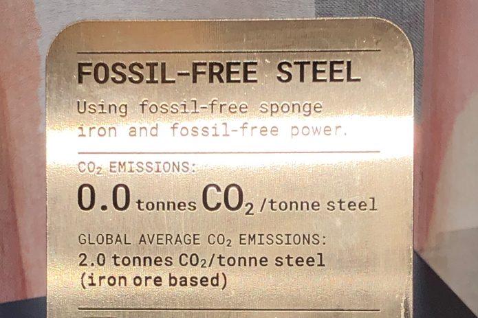 Green steel Say hello to fossil-free steel