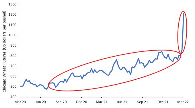 The 'gradual' bull market in wheat